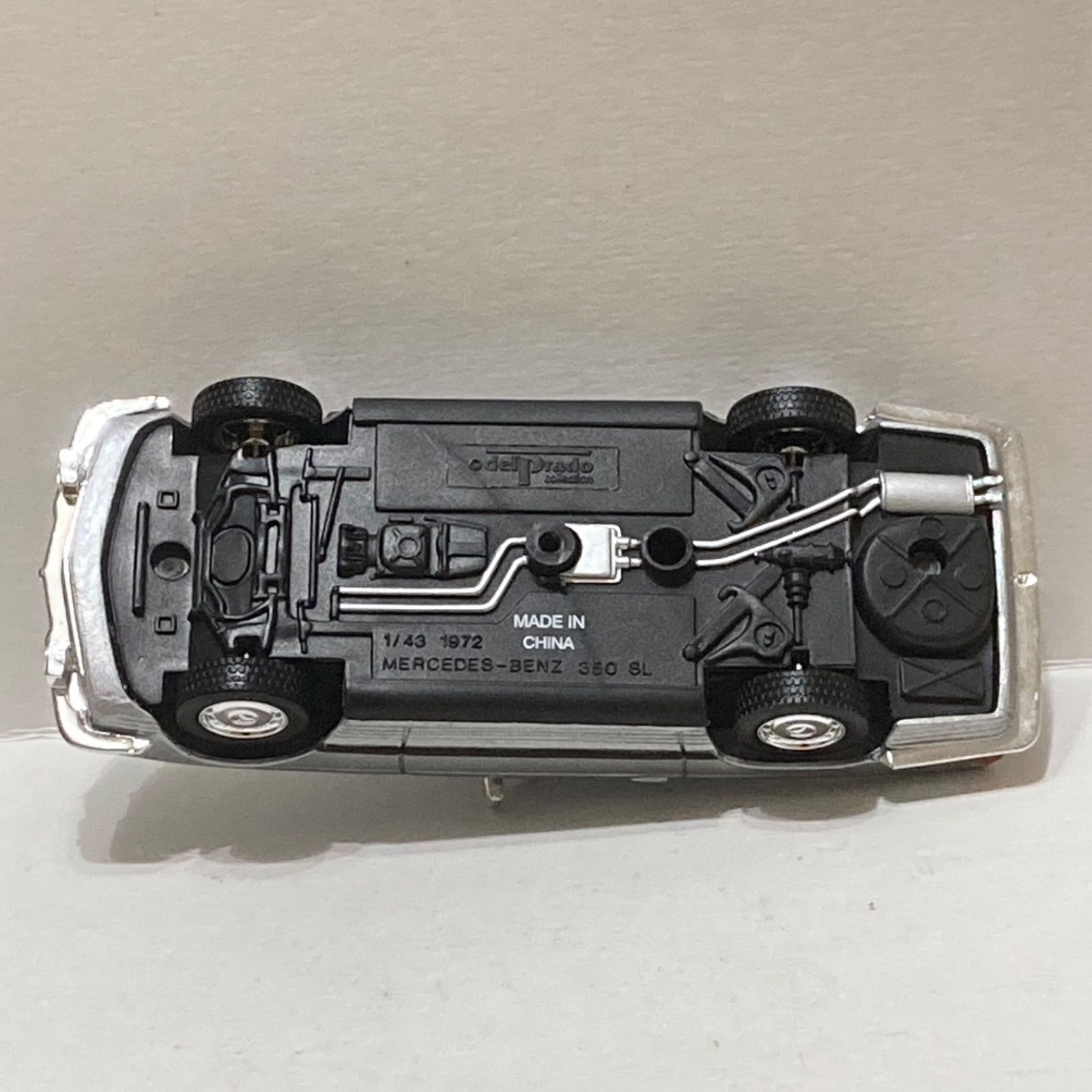 デルプラド】'72 メルセデスベンツ 350SL (3代目・R107型) シルバー