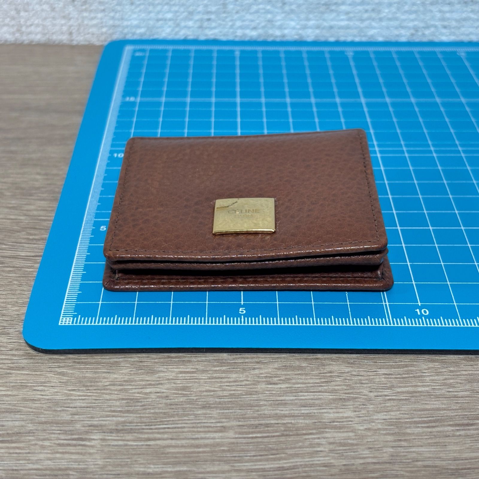 セリーヌ ケース ミニ財布 ヴィンテージ 小銭入れ 希少 CELINE セリーヌ ヴィンテージ スクエア コインケース 小銭入れ