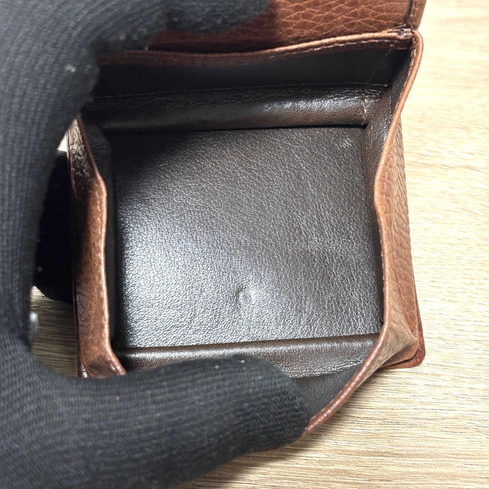 希少 CELINE セリーヌ ヴィンテージ スクエア コインケース 小銭入れ