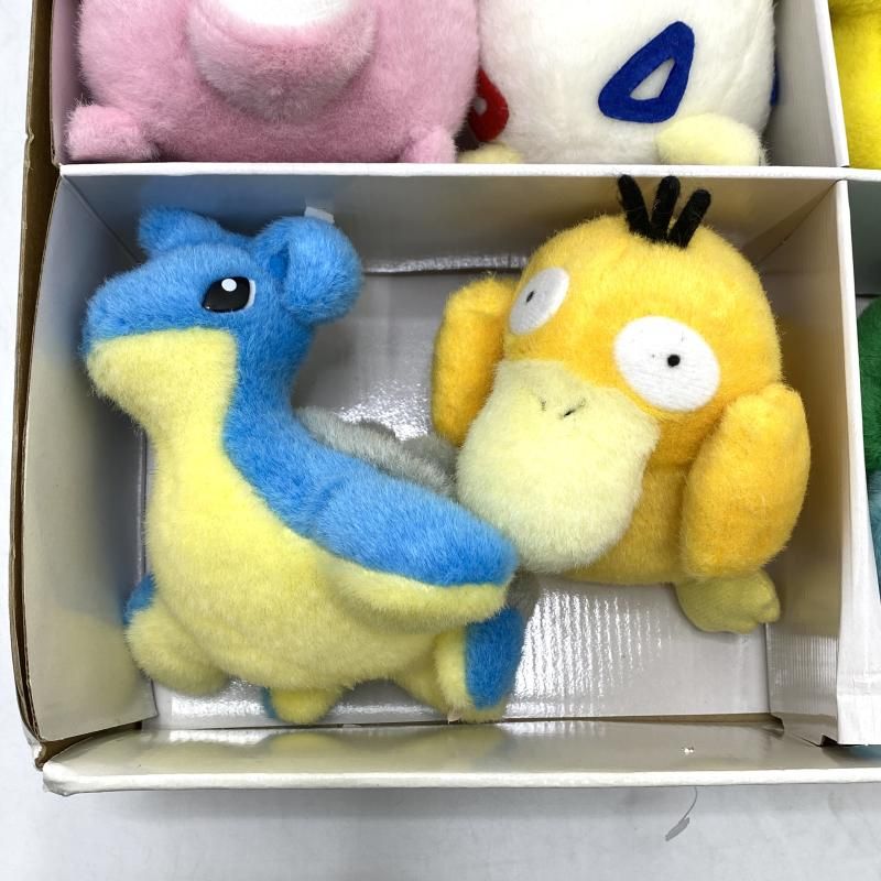 中古】【当時品】トミー 8体セット 限定ポケモンぬいぐるみギフト