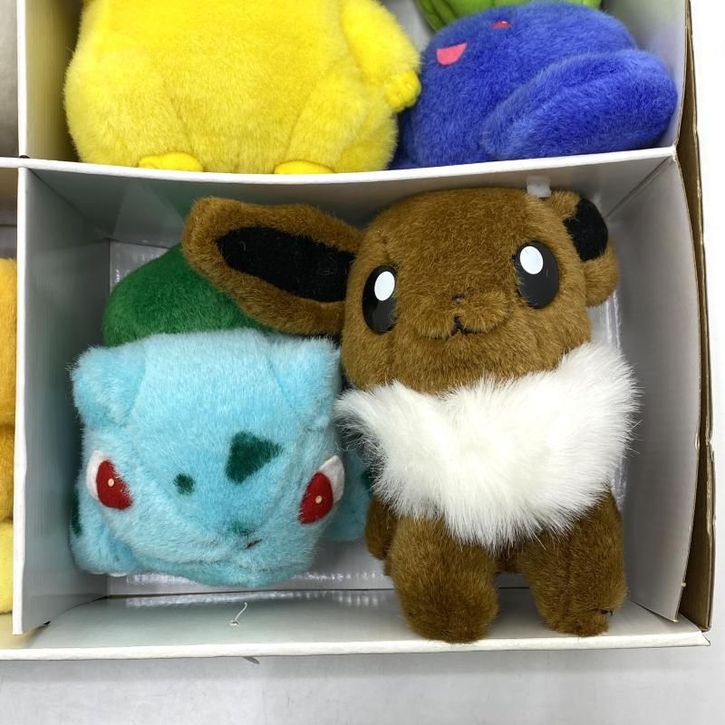 中古】【当時品】トミー 8体セット 限定ポケモンぬいぐるみギフト