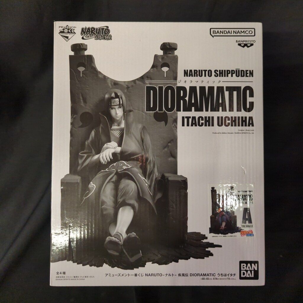 BANDAI SPIRITS アミューズメント一番くじ DIORAMATIC うちはイタチ