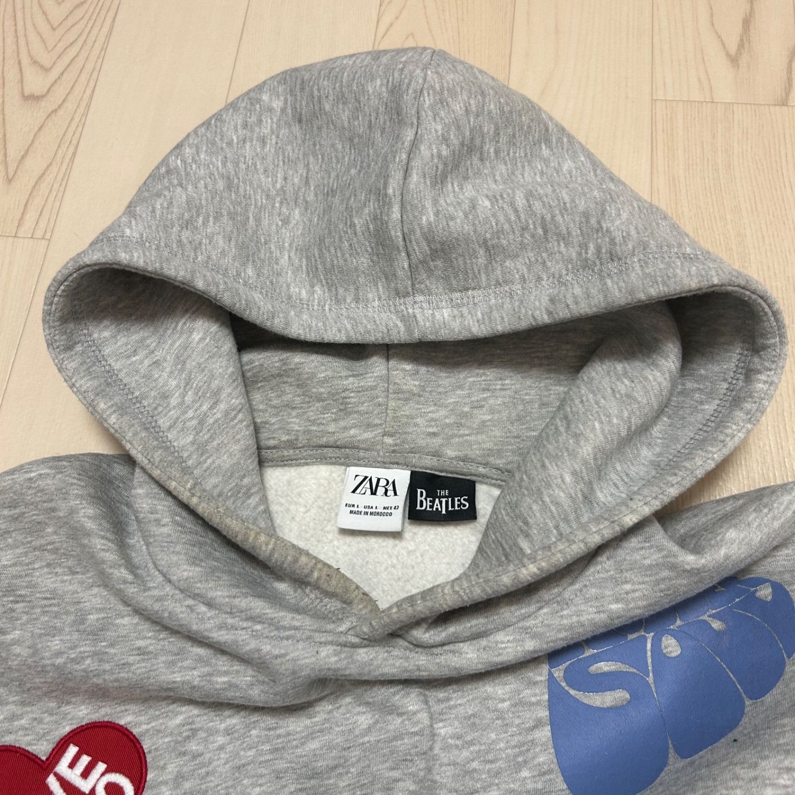 ZARA×THE BEATLES ザラ×ザビートルズ コラボパーカー スウェット
