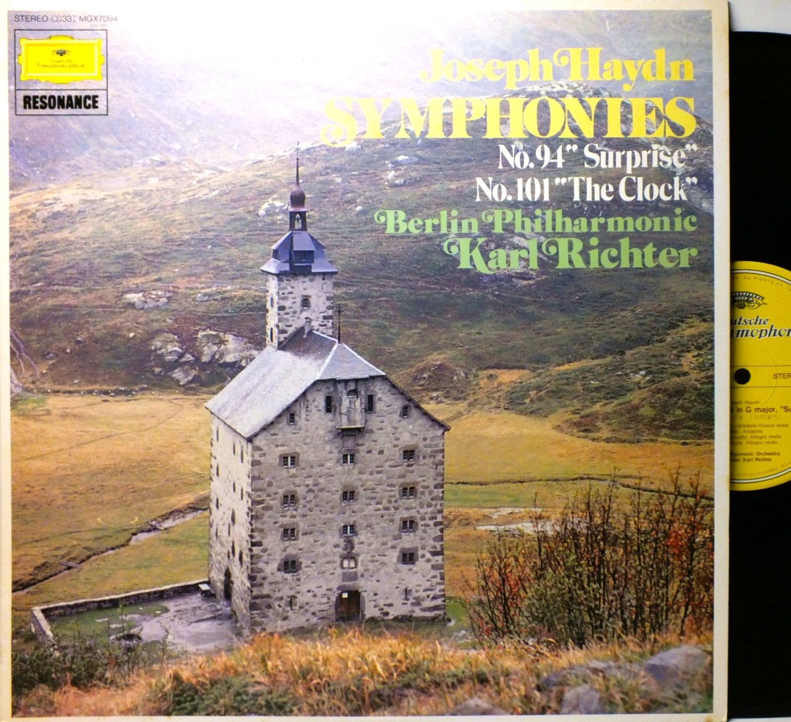 LP MGX-7094 カール・リヒター KARL RICHTER ハイドン 交響曲 驚愕