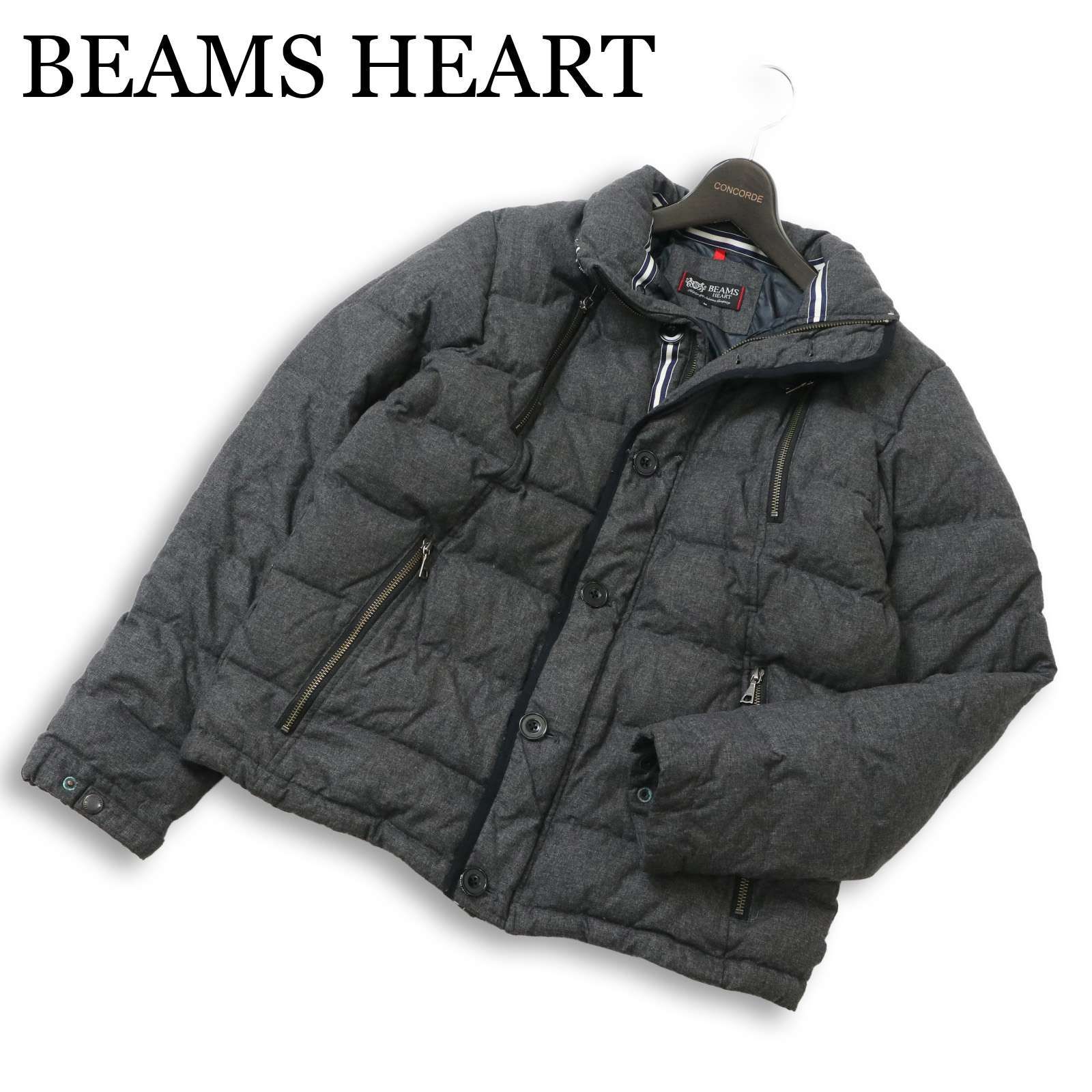 BEAMS HEART ビームス ハート 秋冬 ダウン ジャケット Sz.M メンズ 