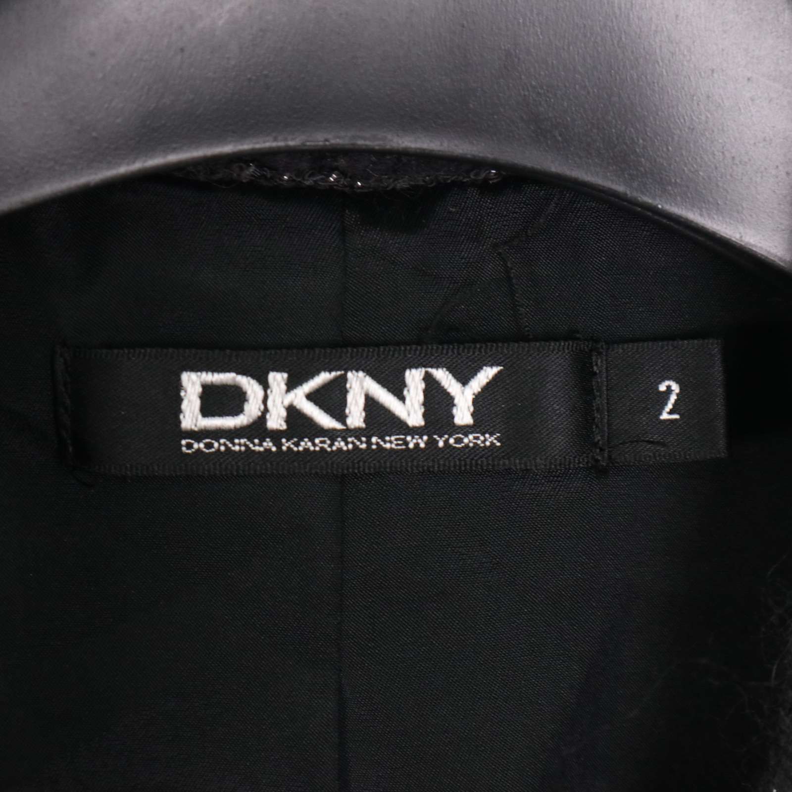 DKNY ダナキャラン 秋冬☆ 編み込み風装飾 セットアップ テーラード