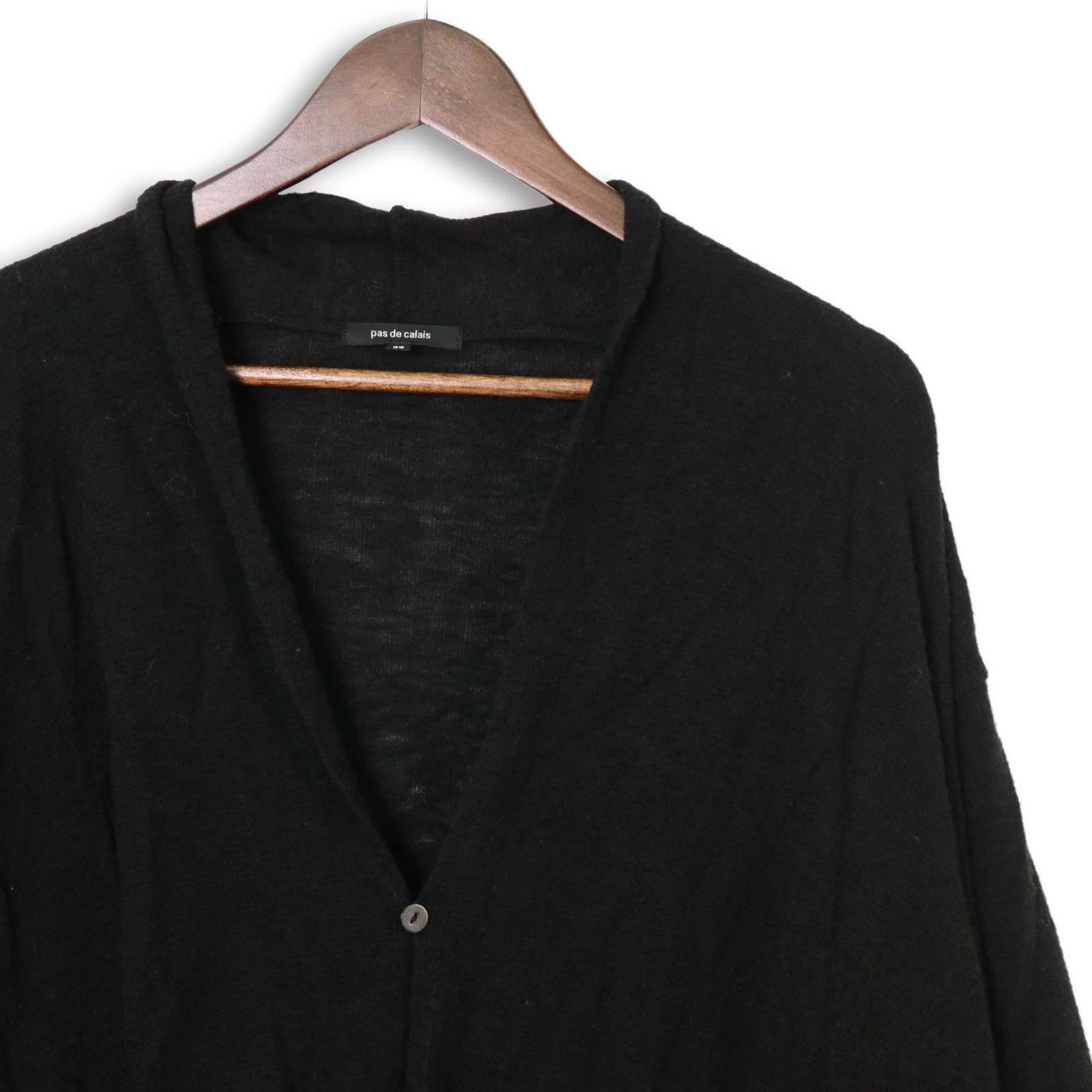 pas de calais パドカレ 秋冬 ニット☆ カーディガン ロング 羽織り Sz