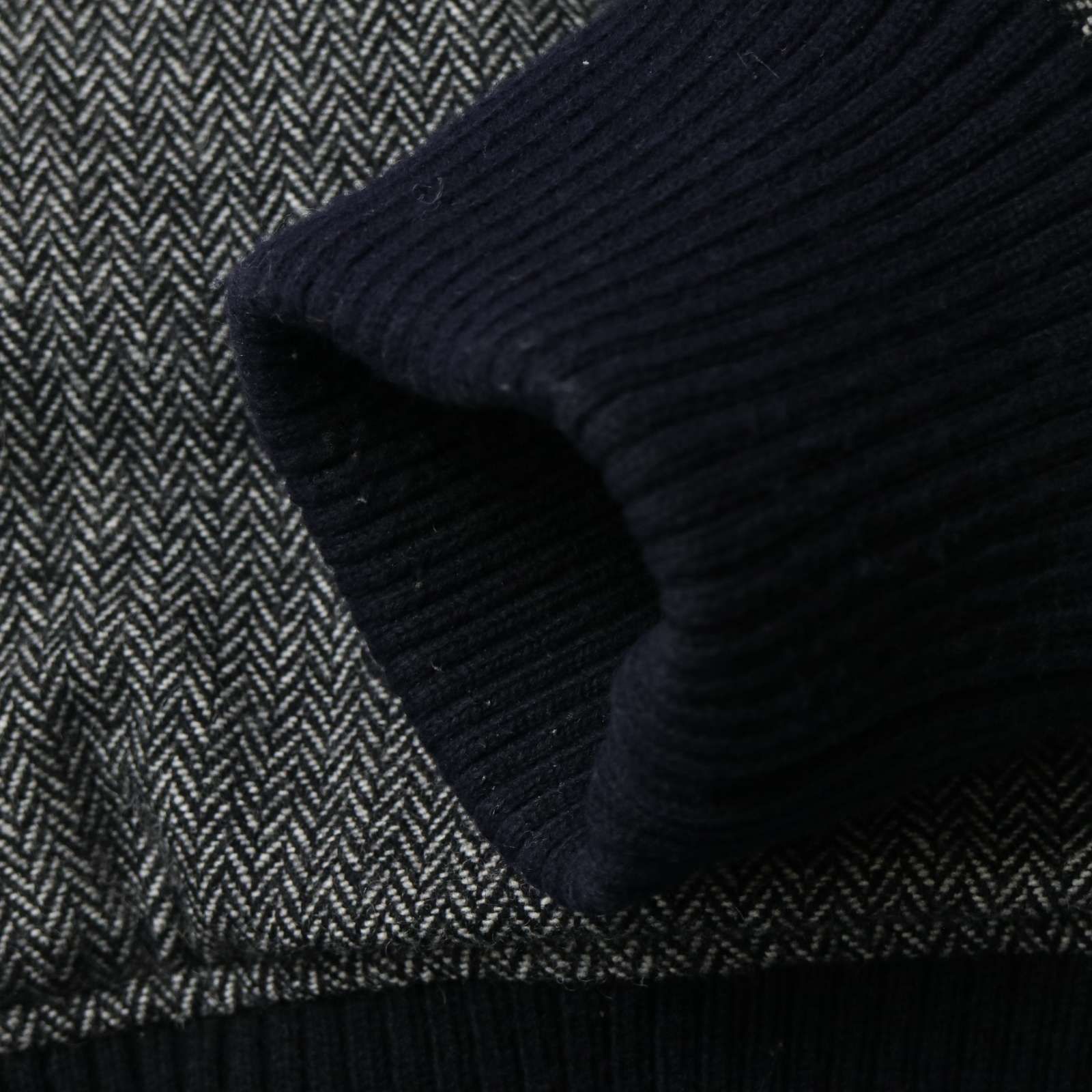 KRHYME DENIM クライムデニム リアル ファー☆ ロゴ刺繍 ウール