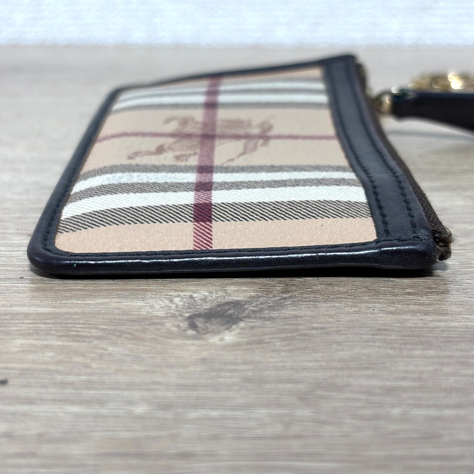 BURBERRY バーバリー チェック柄 ノバチェック ホースロゴ コイン