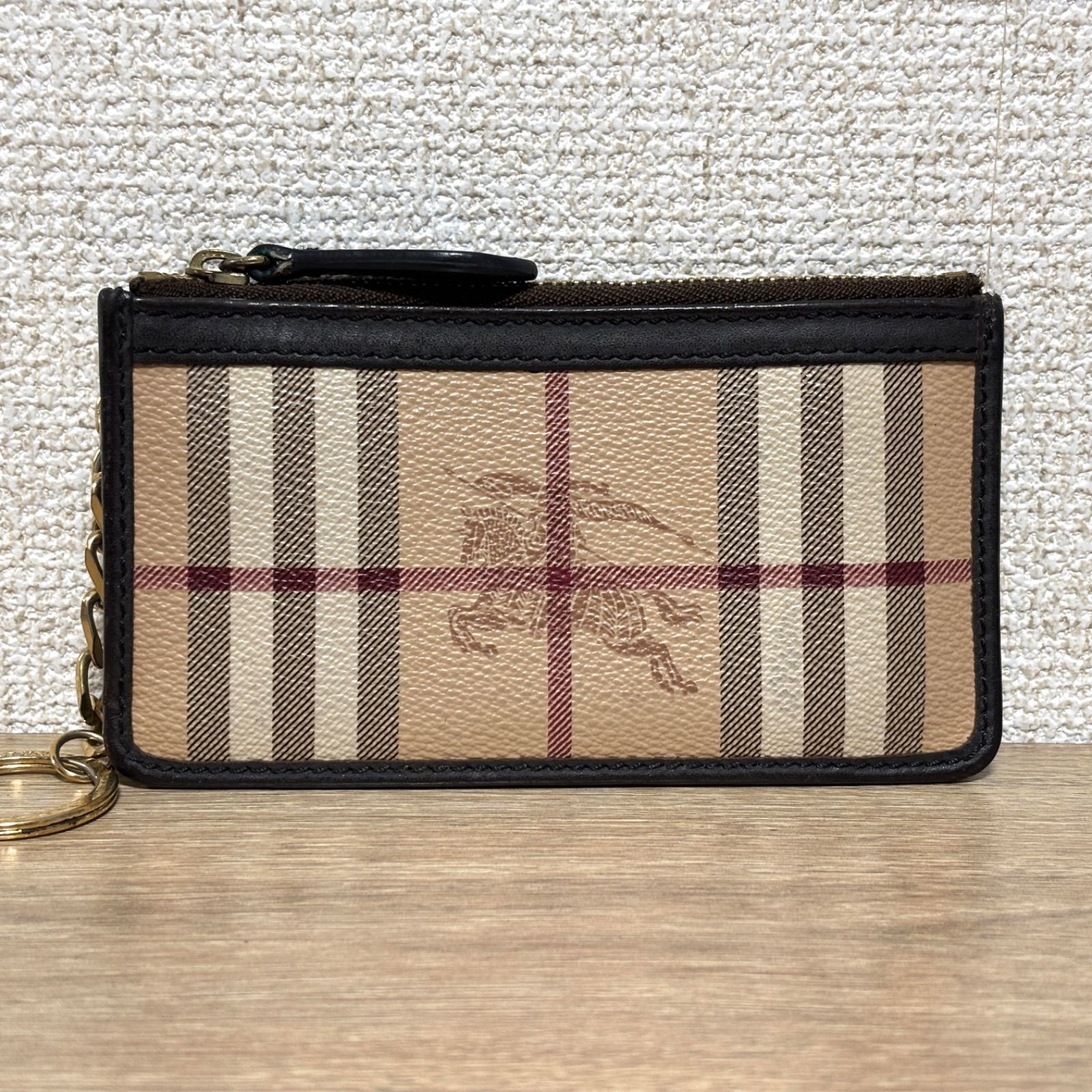 BURBERRY バーバリー チェック柄 ノバチェック ホースロゴ コイン