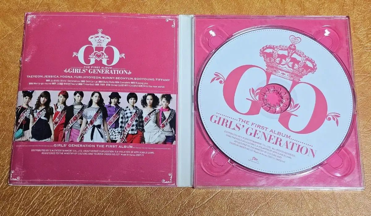 ★直筆サイン★ 少女時代　日本1stアルバム　韓国版 少女時代 Girls' Generation 1st Album (メンバー4名サイン盤) - メルカリ
