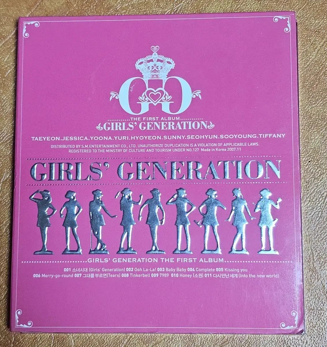 少女時代 Girls' Generation 1st Album (メンバー4名サイン盤) - メルカリ
