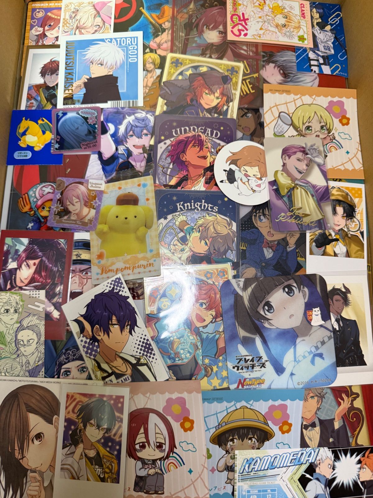 紙類 アニメ ゲーム まとめ売り 大量 コースター ポストカード