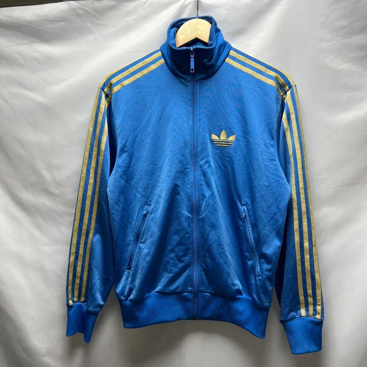 正規品/90 アディダス 旧ファイヤーバード スカイGOLD トラック