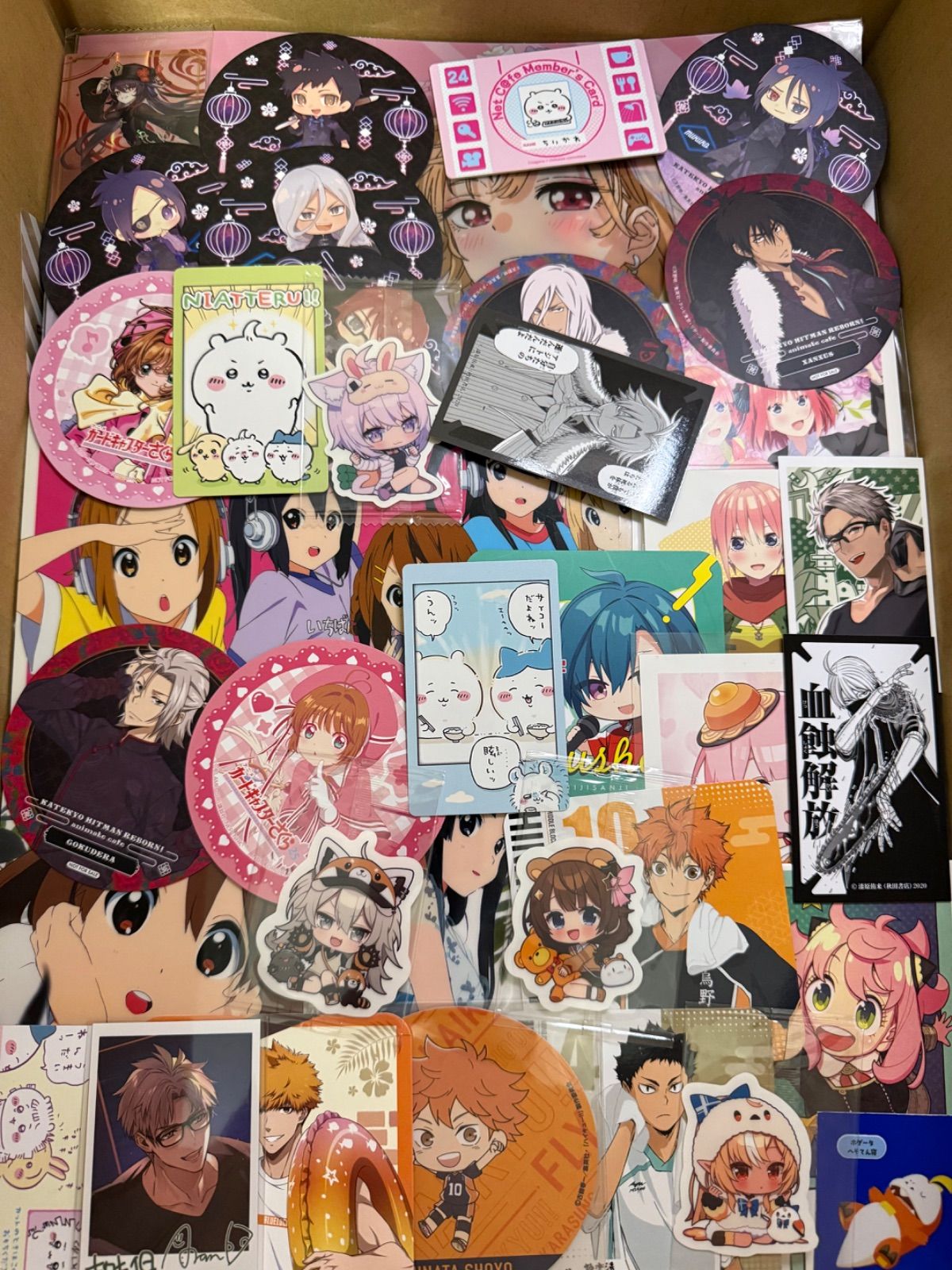 紙類 アニメ ゲーム まとめ売り 大量 コースター ポストカード