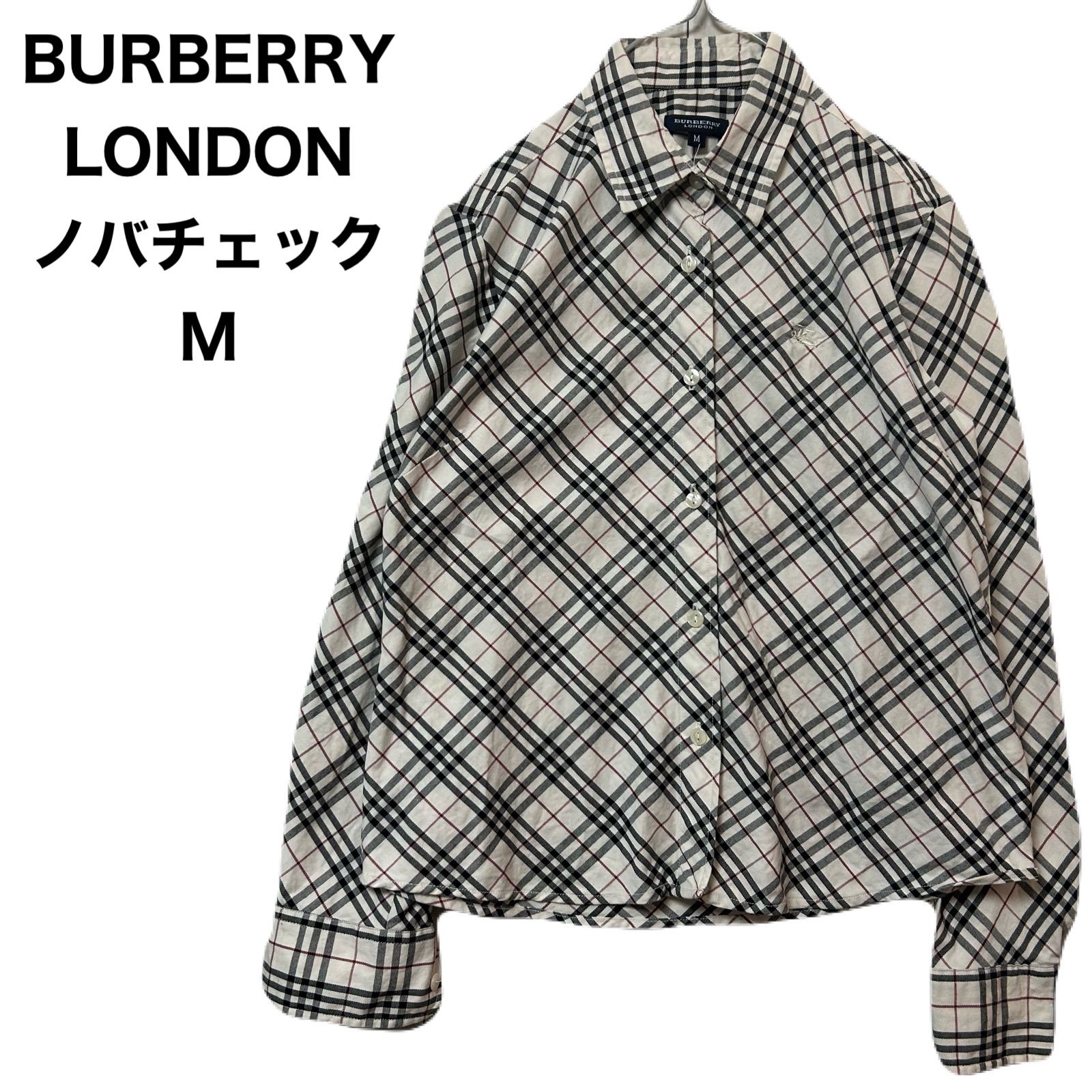 BURBERRY LONDON バーバリーロンドン ノバチェック ブラウス 長袖