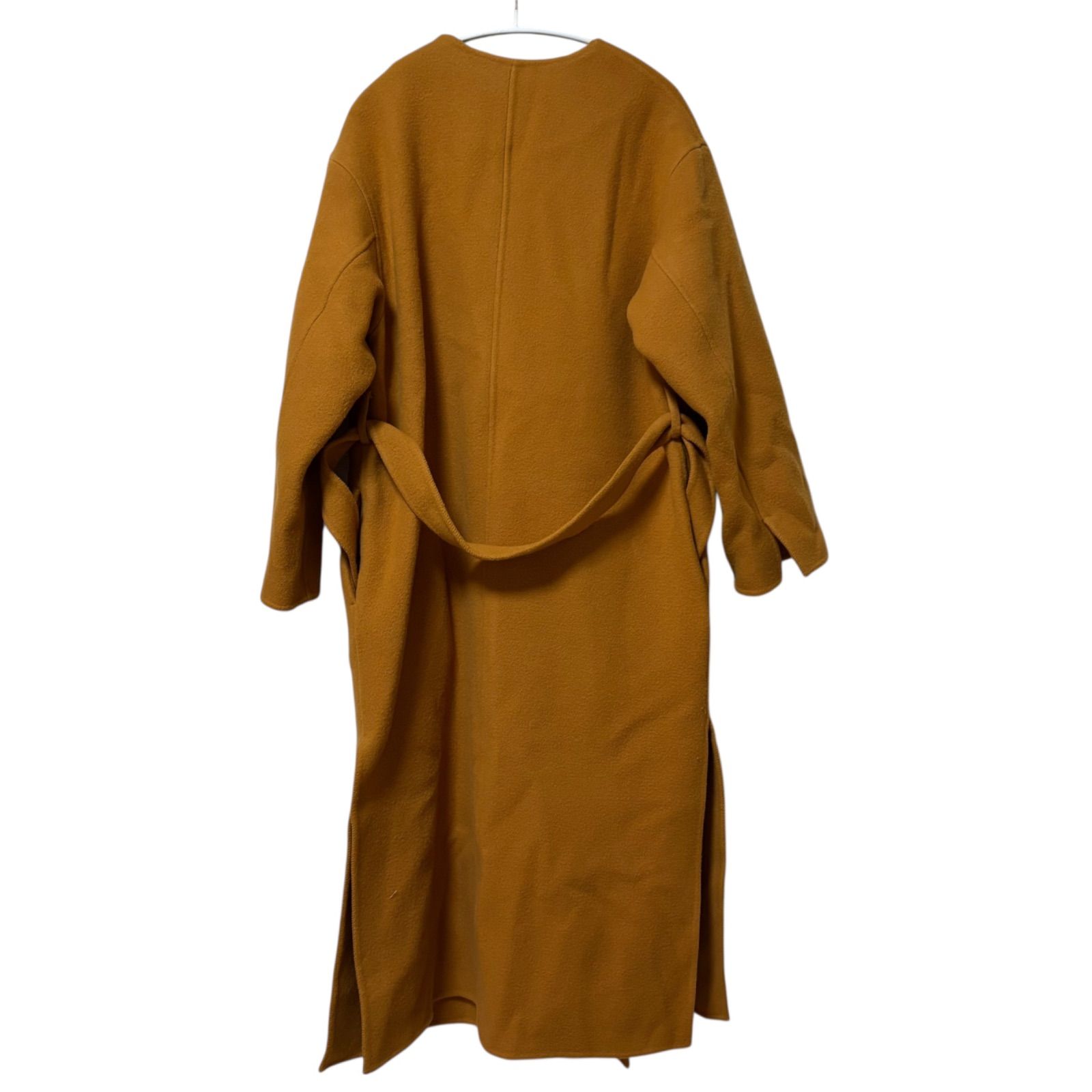 ZK35 Spick & Span スピックアンドスパン ウールロングコート ノー