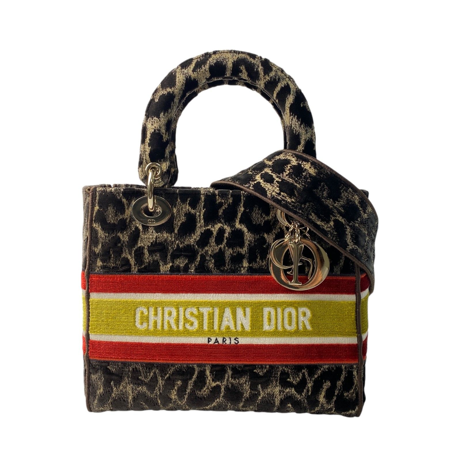新品同様 ディオール DIOR レディース レディディオール ミディアム 