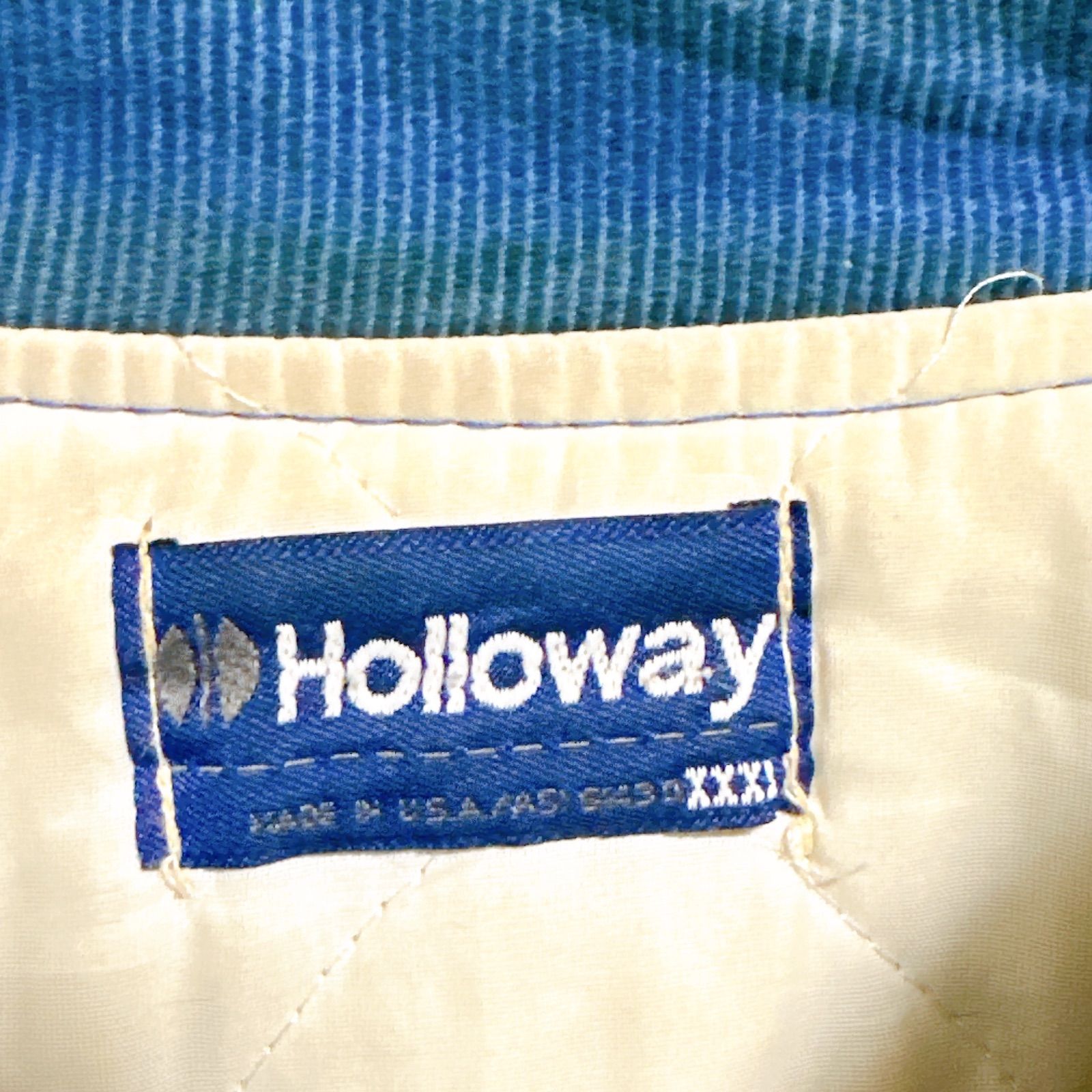 50s Holloway ホロウェイ ヴィンテージ スタジャン アメリカ製 70s 80s ヴィンテージ USA製 Holloway ホロウェイ 刺繍 スタジャン