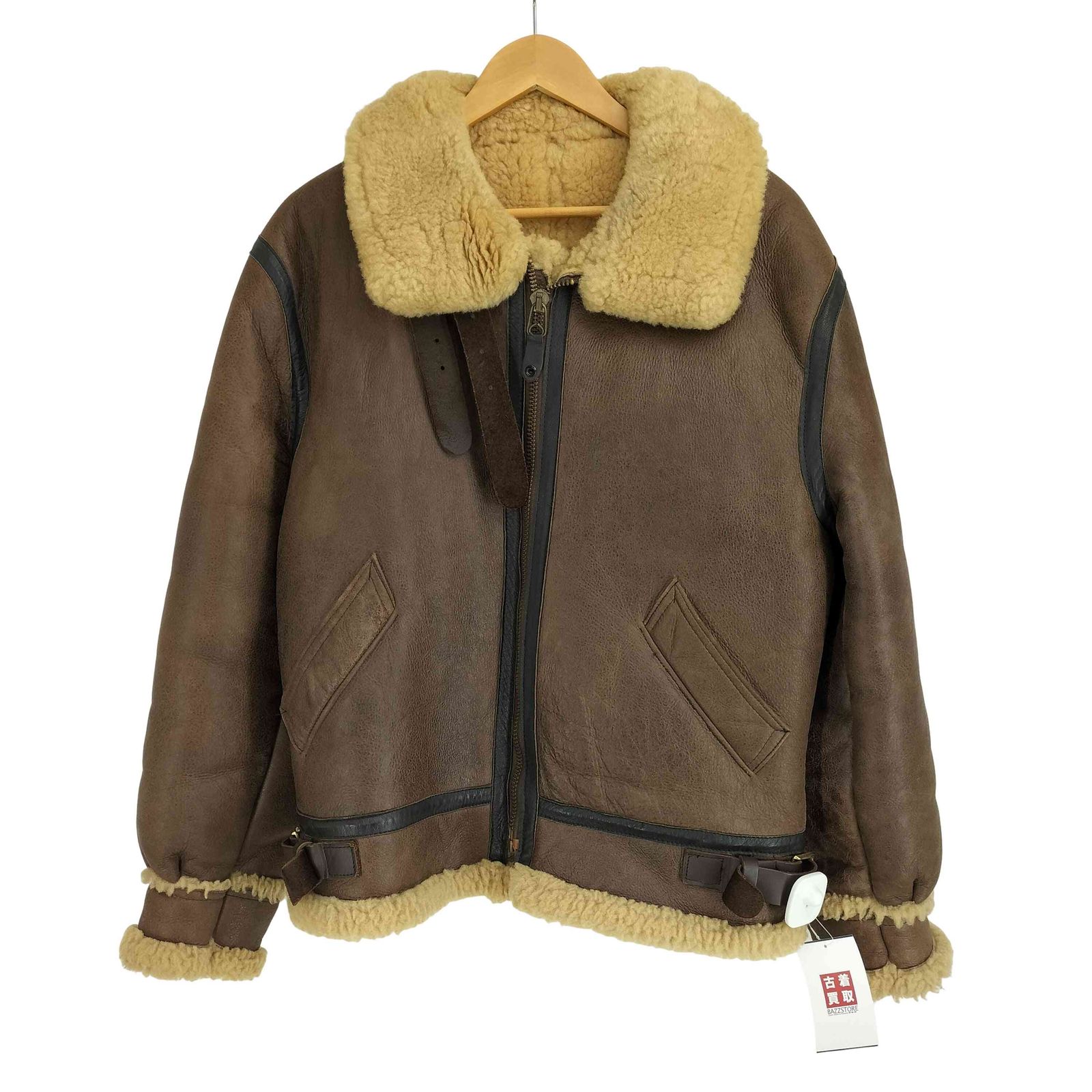 ゴールデンベアー Golden bear 90S USA製 B-3 ムートンジャケット