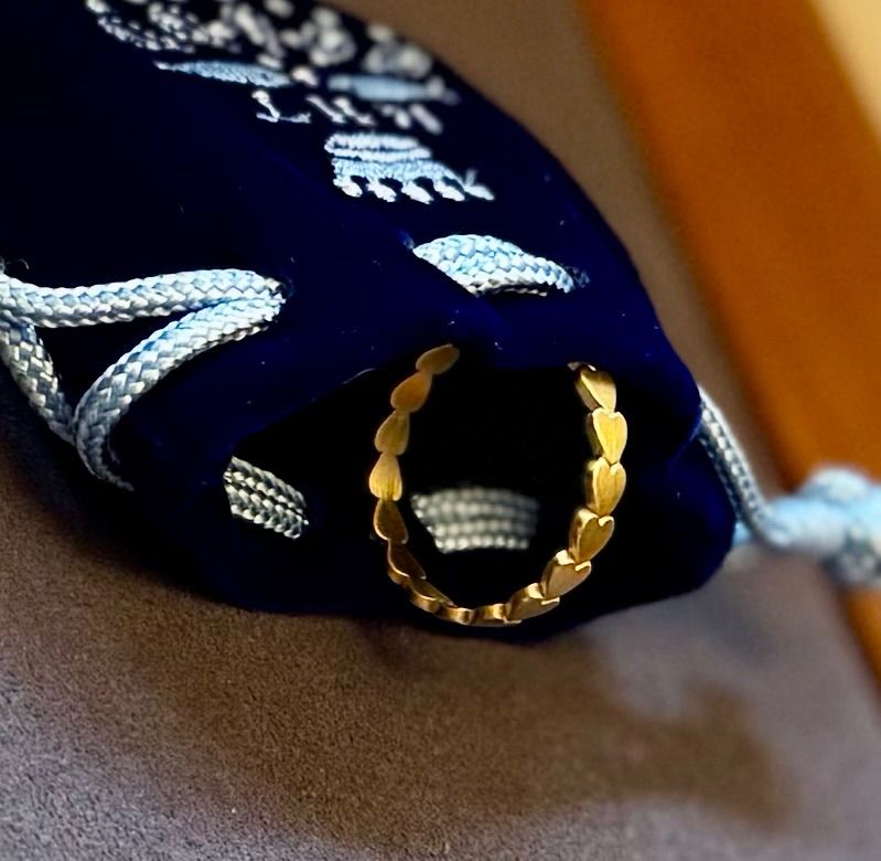 現行品◇マリーエレーヌドゥタイヤック◇K20*ラブバンドリング*14号