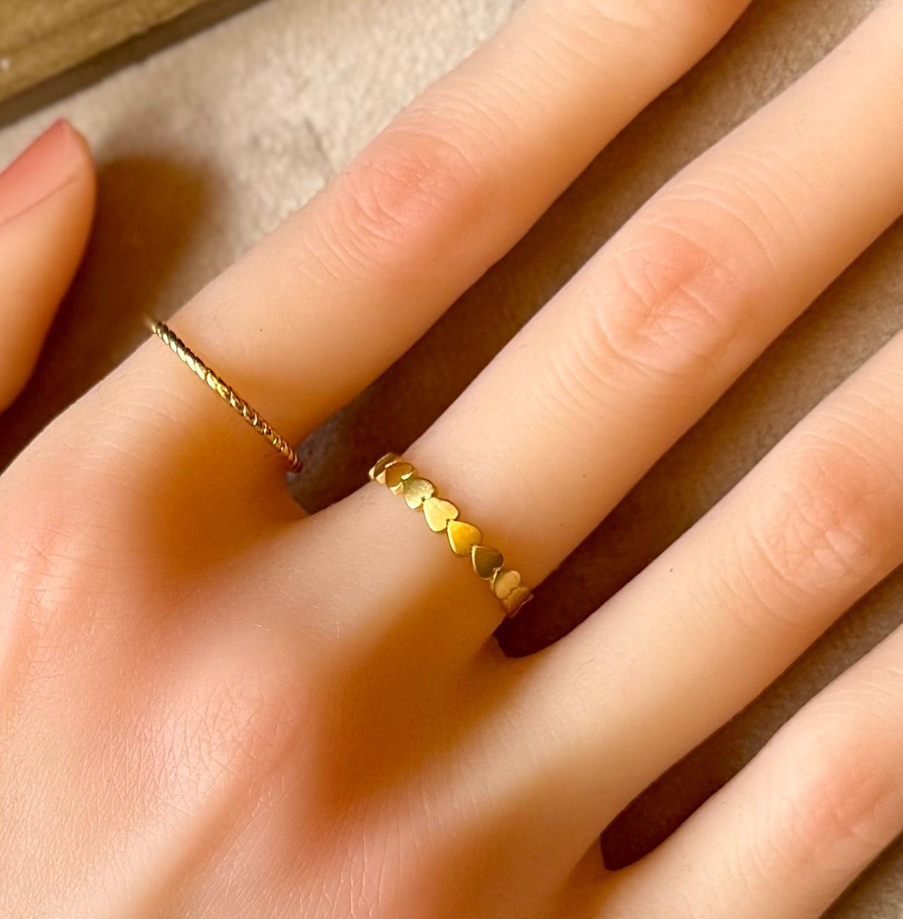 現行品◇マリーエレーヌドゥタイヤック◇K20*ラブバンドリング*14号