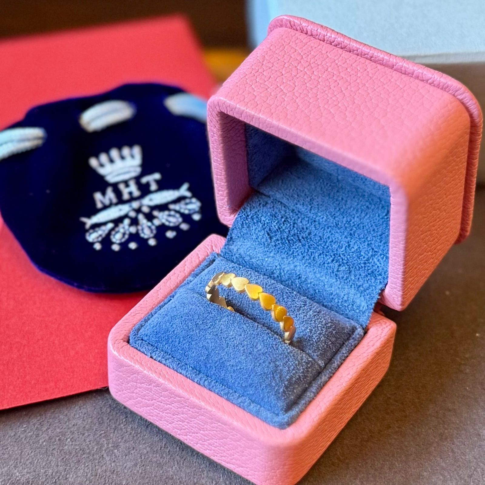 現行品◇マリーエレーヌドゥタイヤック◇K20*ラブバンドリング*14号