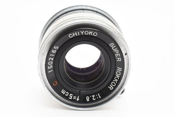 千代田光学 CHIYOKO SUPER ROKKOR 5cm F2.8#7600 - メルカリ
