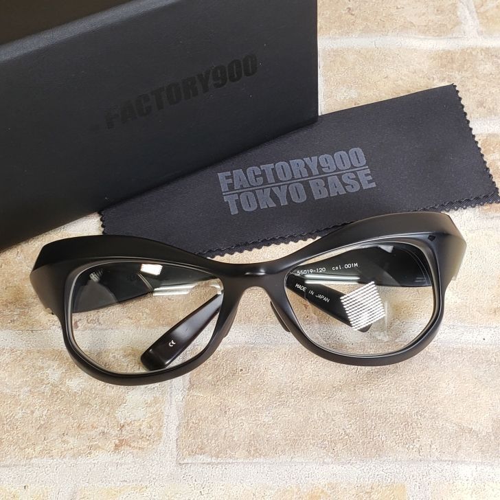 FACTORY900 ファクトリー900 FA-249 col.001M セルフレーム サングラス