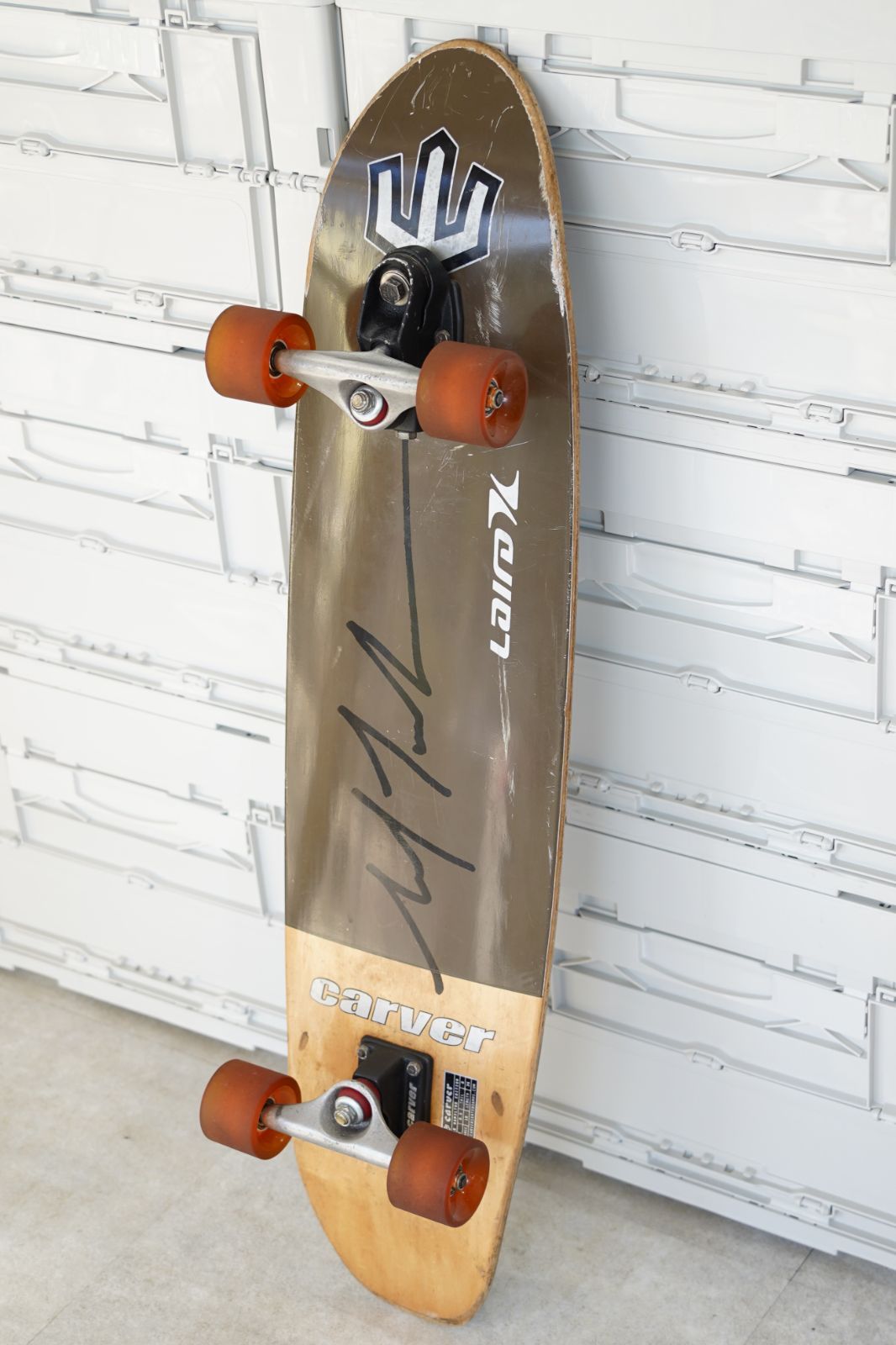 Carver レイアードハミルトンエディション　ロングスケートボード carver Laird Hamilton スケートボード カーバー 新品デッキ 美品