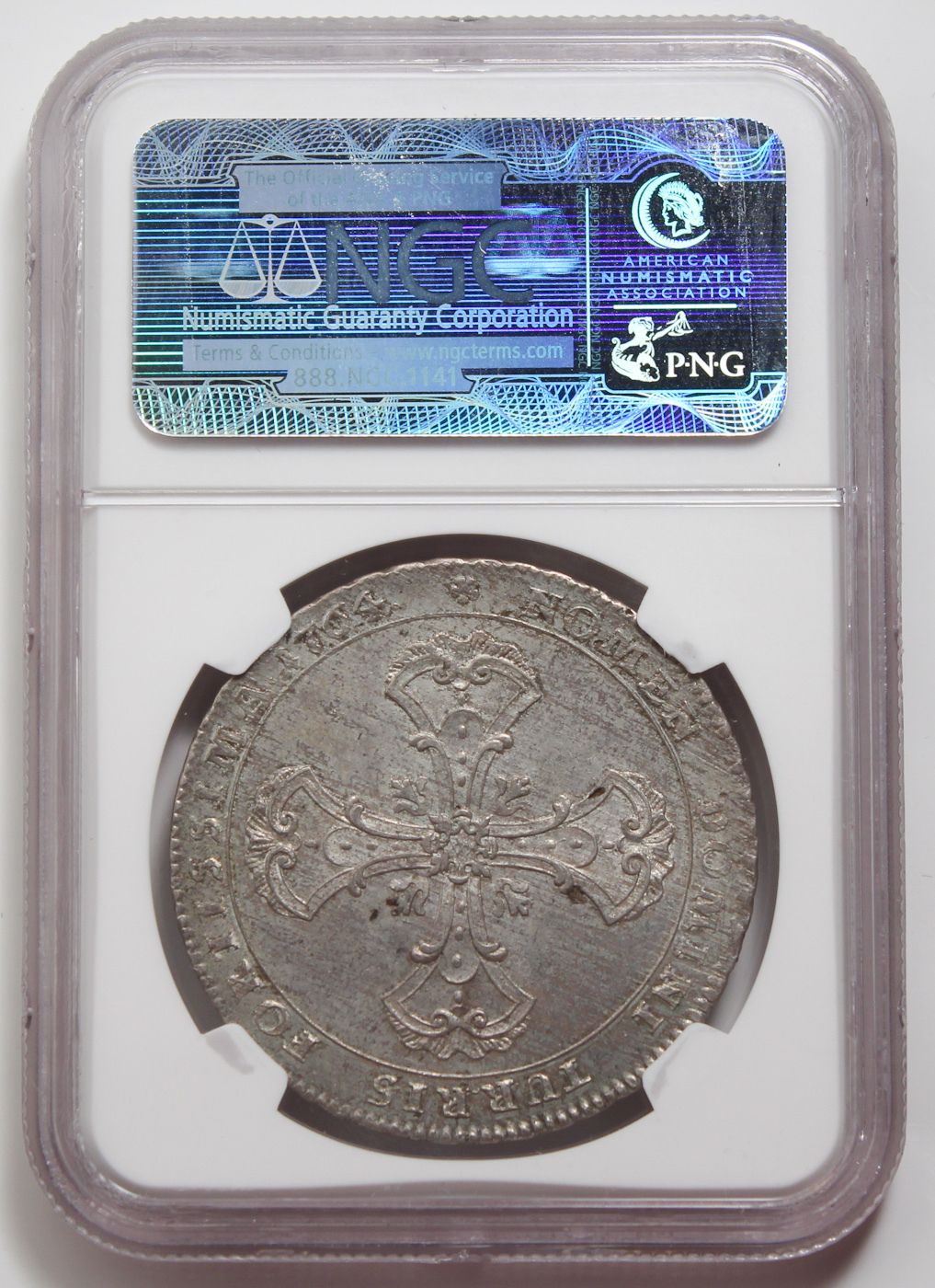 【PCGS AU55】1647年 オーストリア ザルツブルク ターラー 銀貨 PCGS AU55】1647年 オーストリア ザルツブルク ターラー 銀貨