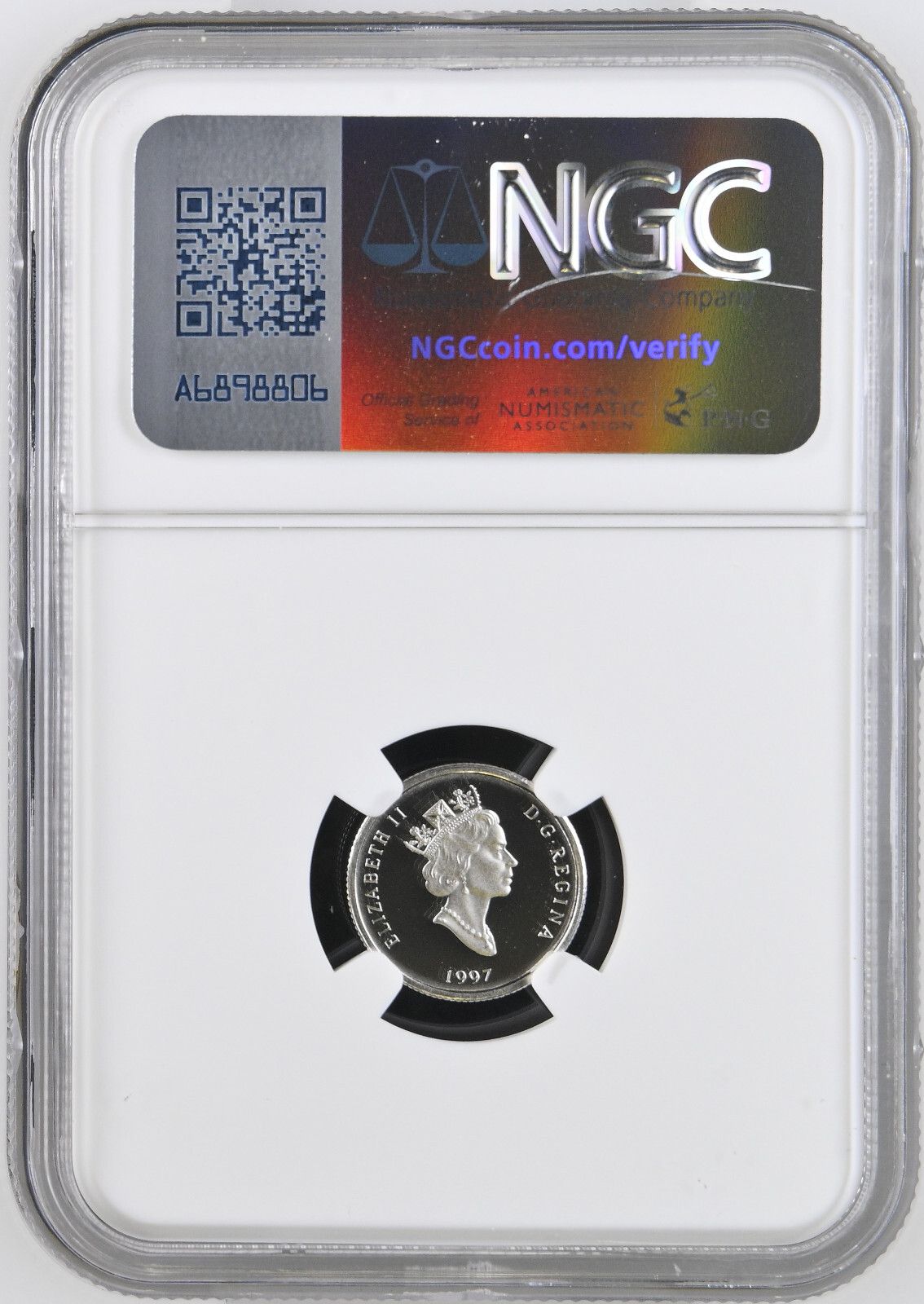 カナダ 1997年 30ドル 1/10オンス プラチナ プルーフコイン NGC PF69