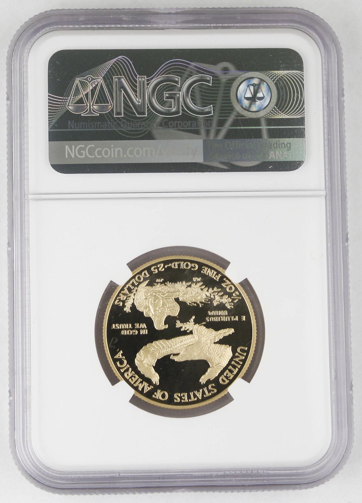 2021年 25ドル 1/2オンス ゴールドイーグル プルーフコイン T1 NGC