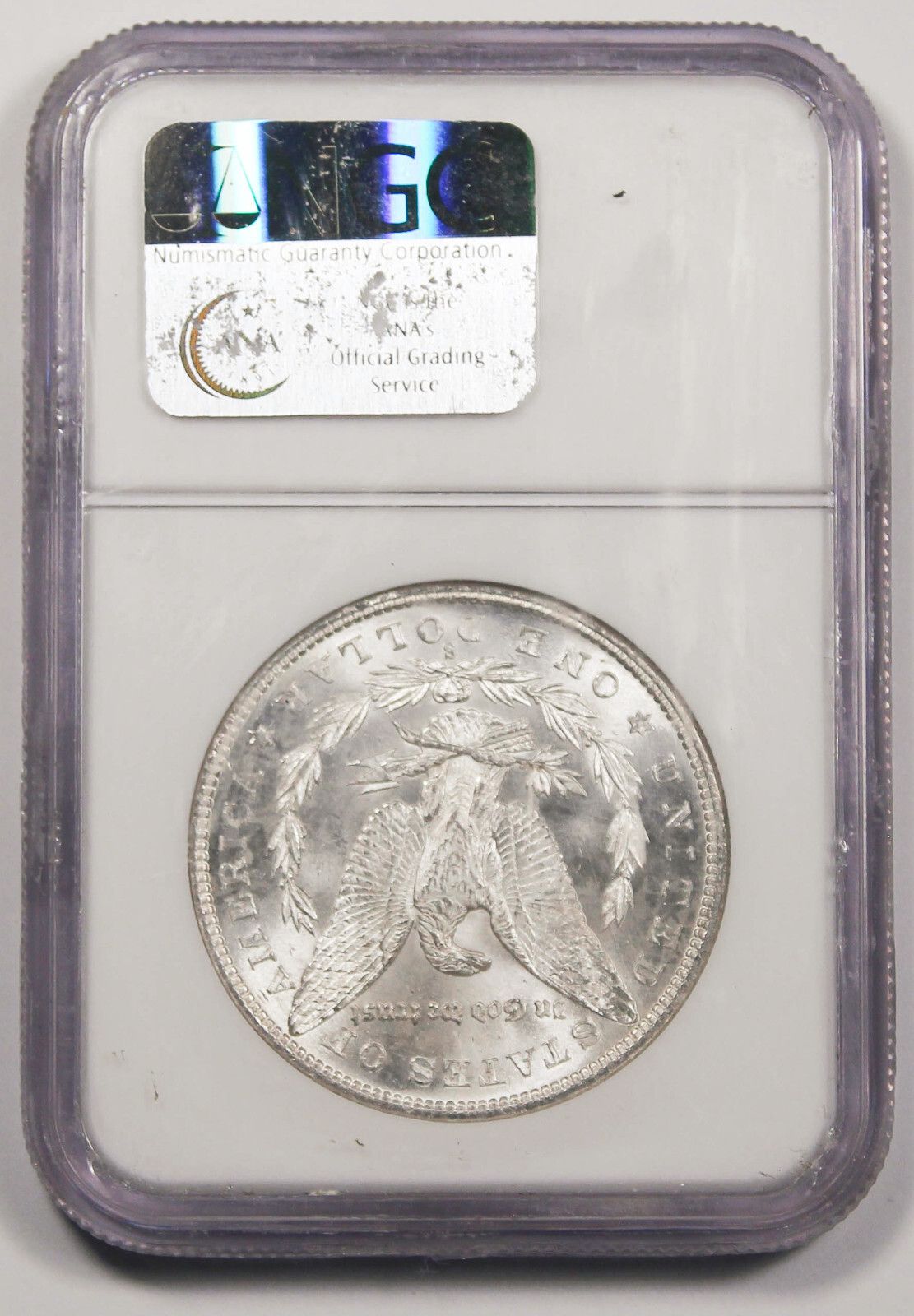 1880年 S シルバー モルガン ダラー $1 サンフランシスコ NGC MS66 GEM
