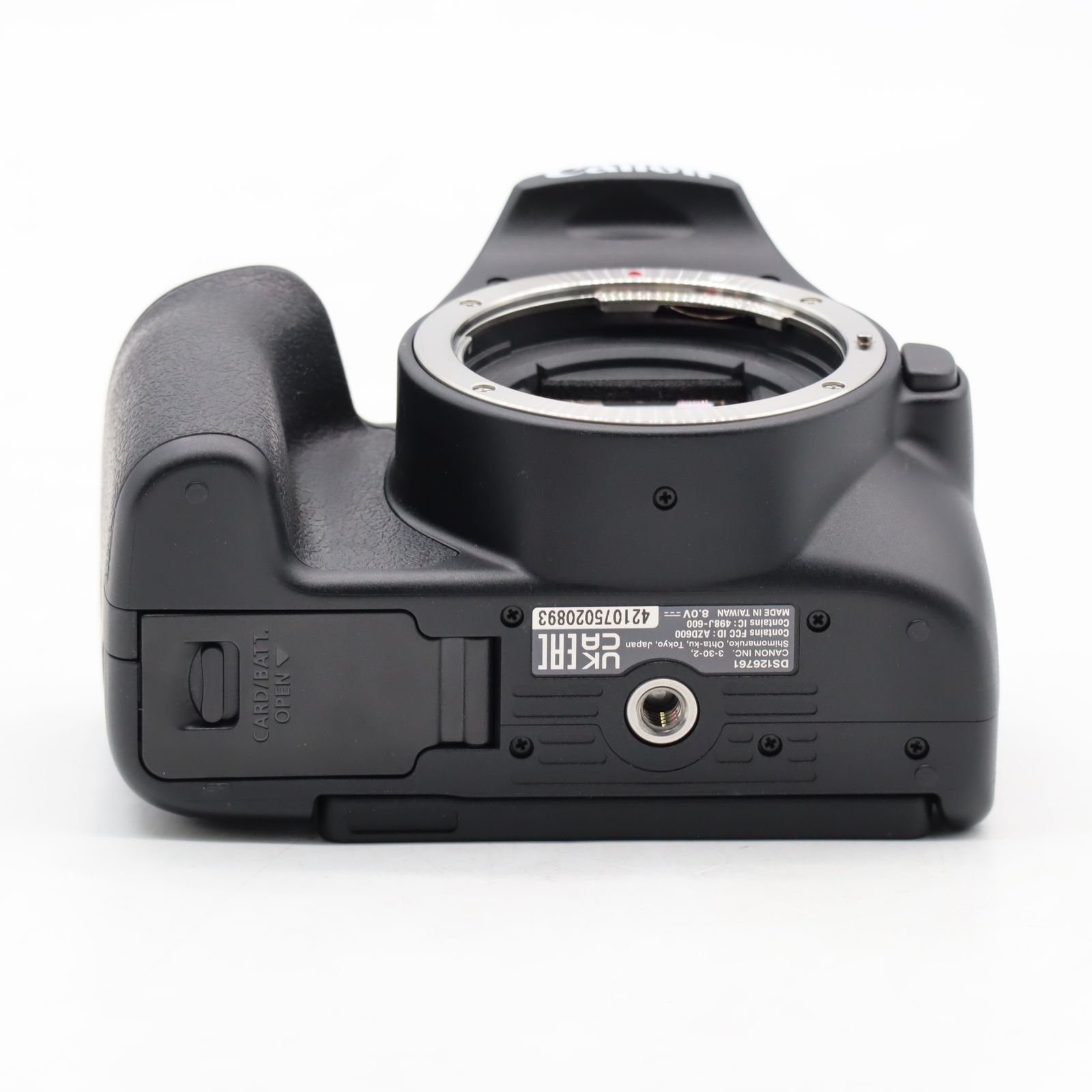 ショット数2,000以下】Canon EOS Kiss X10 ボディ ブラック 軽量