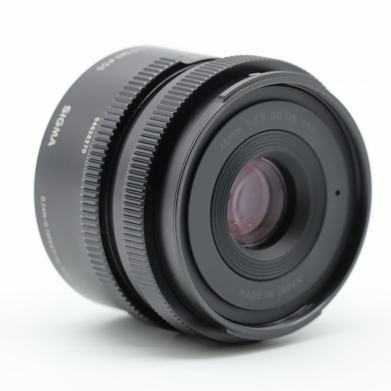 【未使用】SIGMA 45mm F2.8 DG DN   LUMIX Lマウント 未使用】SIGMA 45mm F2.8 DG DN LUMIX Lマウント 未使用】SIGMA 45mm F2.