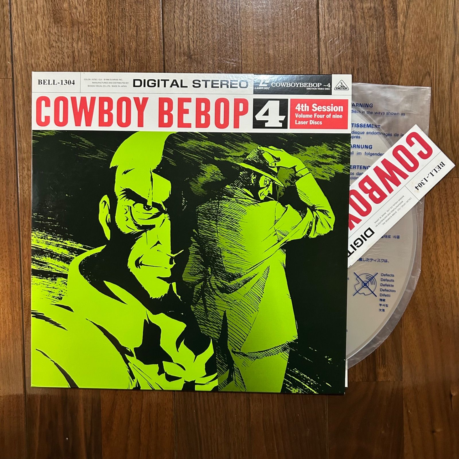 10枚セット】LD COWBOY BEBOP /1〜9 Session 0 中古LD カウボーイ