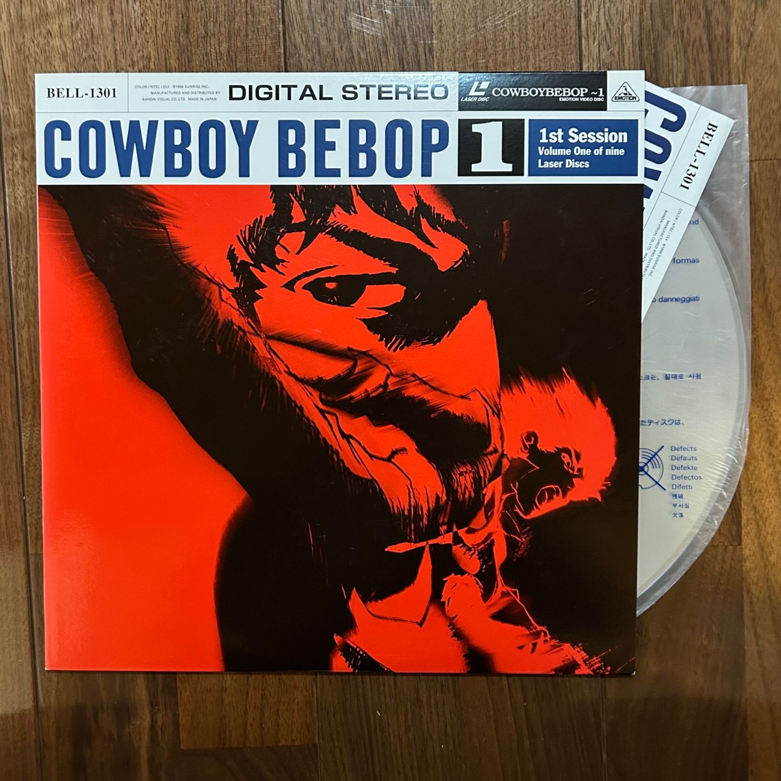 10枚セット】LD COWBOY BEBOP /1〜9 Session 0 中古LD カウボーイ