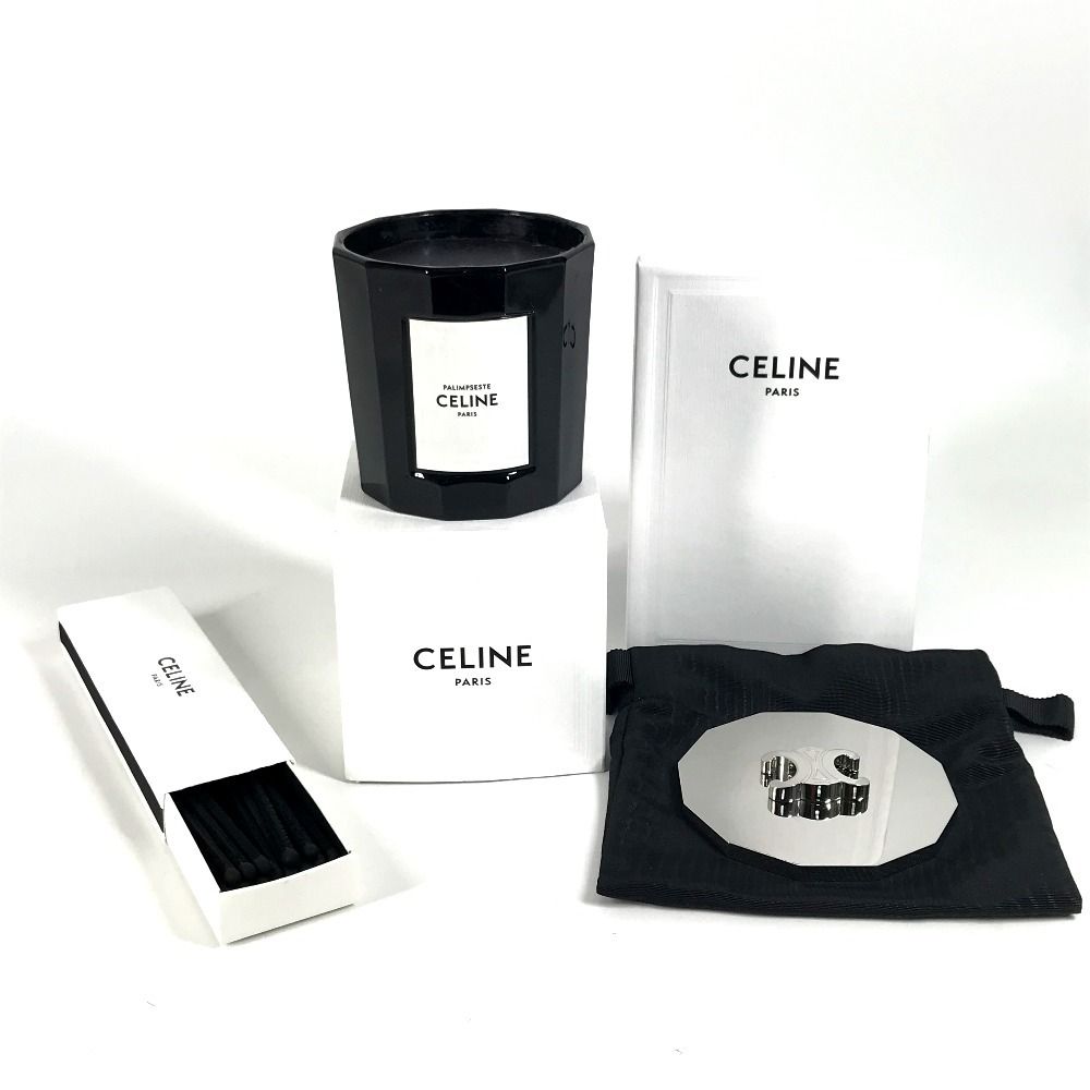 CELINE セリーヌ 雑貨 キャンドルセット 陶器 ブラック - メルカリ