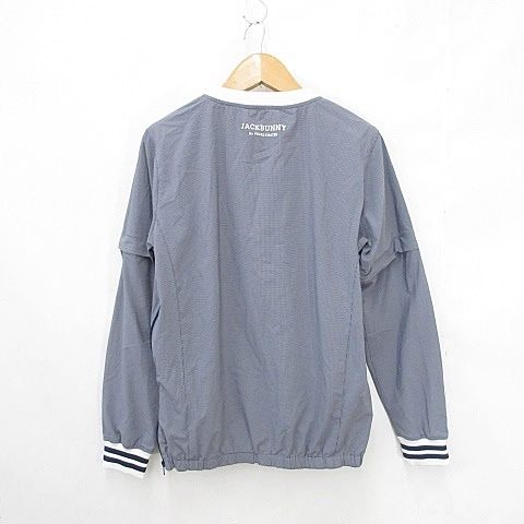 美品✨パーリーゲイツ　2wayスニードジャック　長袖&半袖　ネイビー　4/M パーリーゲイツ PEARLY GATES ジャックバニー Jack Bunny!! ゴルフ