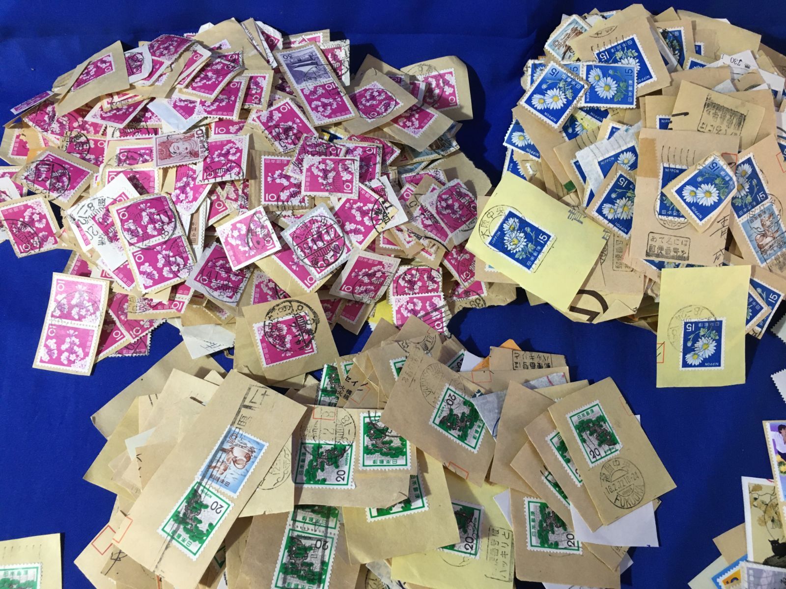 大量！！ 戦前～ 使用済み切手 日本切手 昭和～平成 まとめて 800g以上