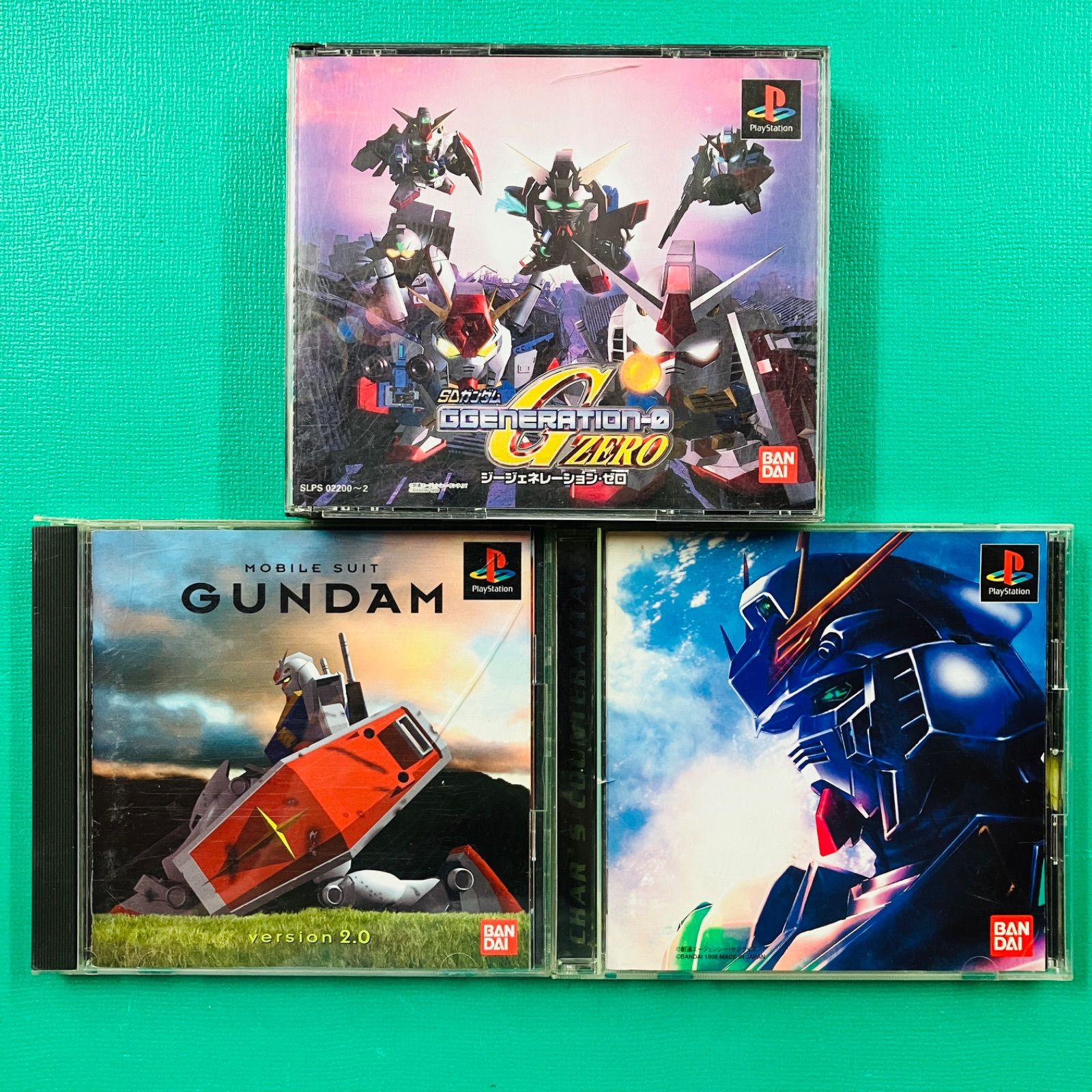3点セット】PS1 SDガンダム ジージェネレーション・ゼロ 機動戦士