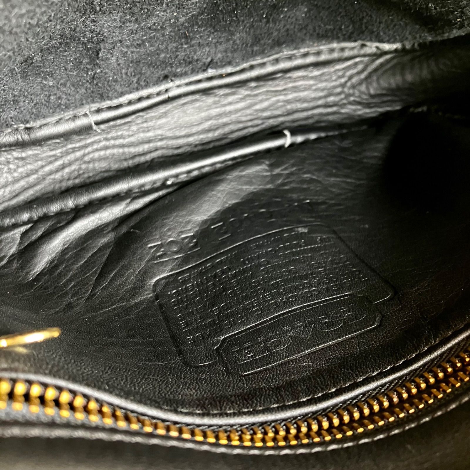 Vintage Coach Pocket Waist Pack Black Leather Belt Bag - メルカリ