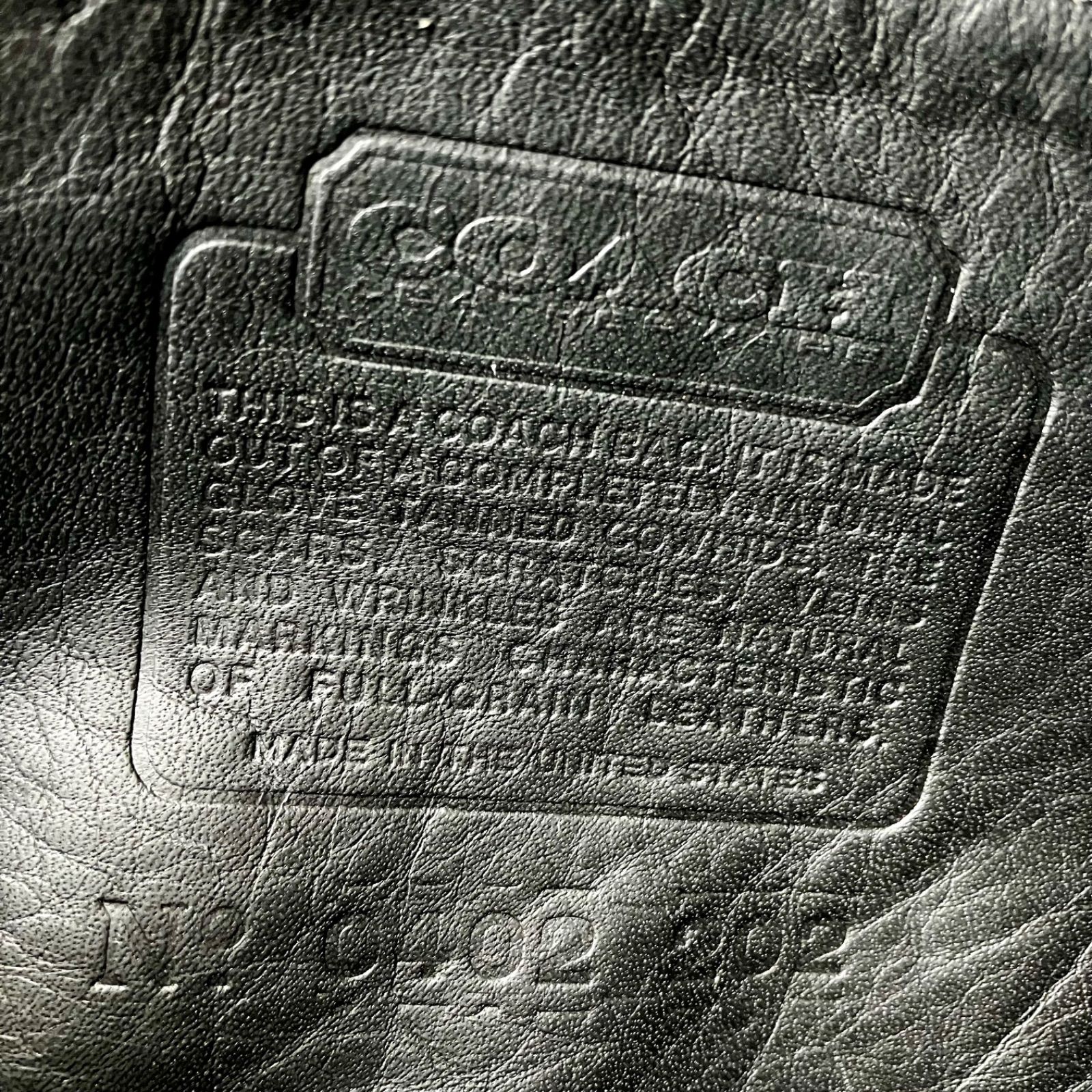 Vintage Coach Pocket Waist Pack Black Leather Belt Bag - メルカリ