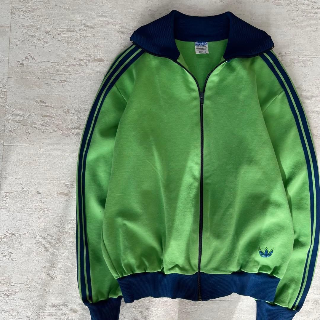 adidas トラックジャケット 西ドイツ製70s デサント 西ドイツP1 - メルカリ