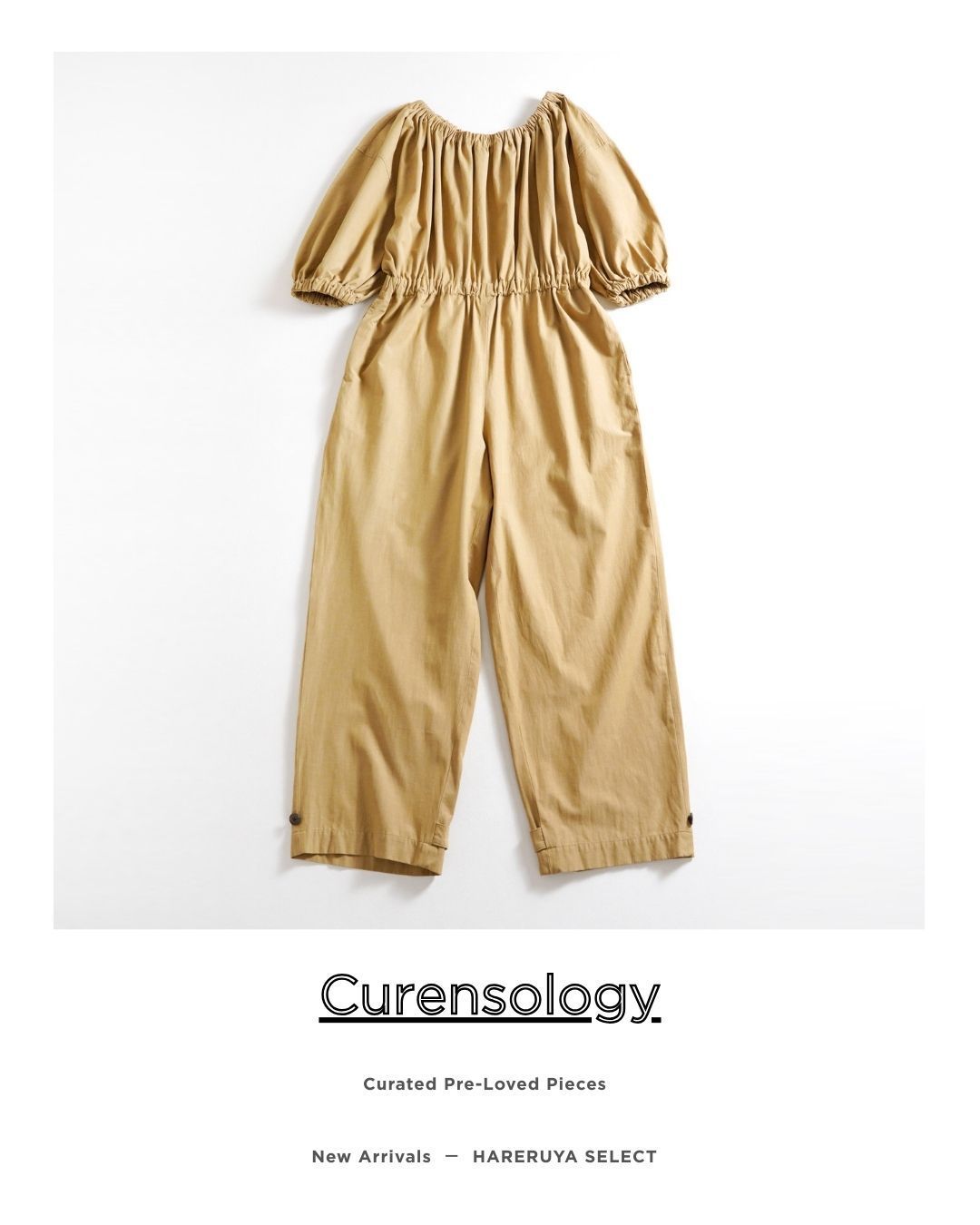 949t*美品 Curensology カレンソロジー リネン混 オフショルダー
