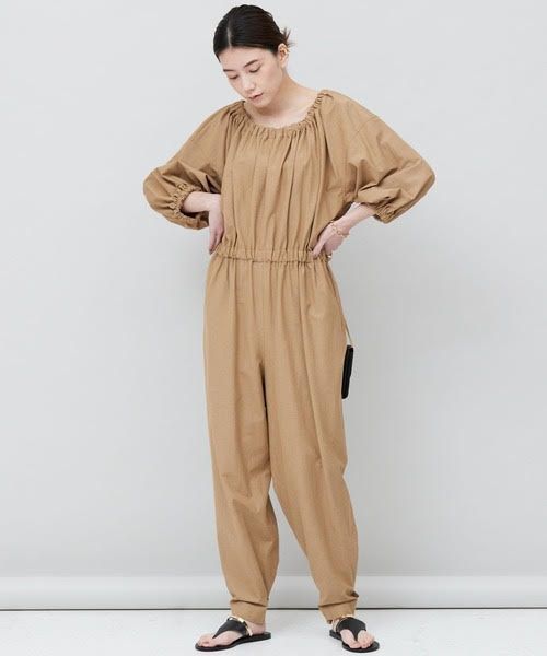 949t*美品 Curensology カレンソロジー リネン混 オフショルダー