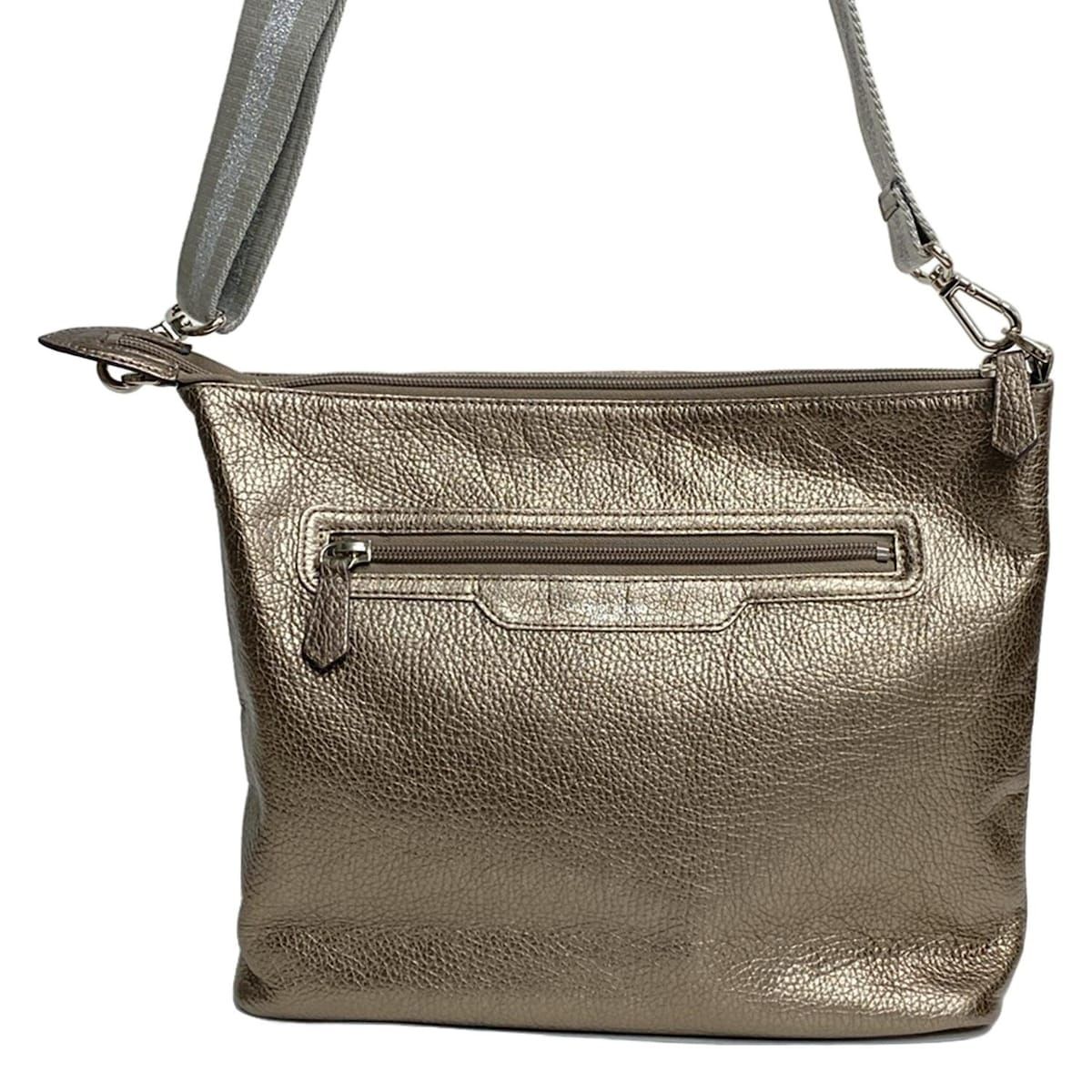 【未使用】SALON DE ALFURD　2WAYショルダーバッグ　ベージュ SALON DE ALFURD(サロンドアルファード) ショルダーバッグ - グレー