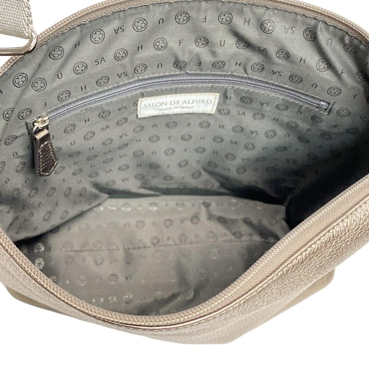 SALON DE ALFURD(サロンドアルファード) ショルダーバッグ - グレー