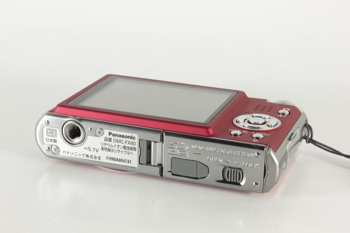 Panasonic パナソニック LUMIX DMC-FX40 レッド #20875 - メルカリ